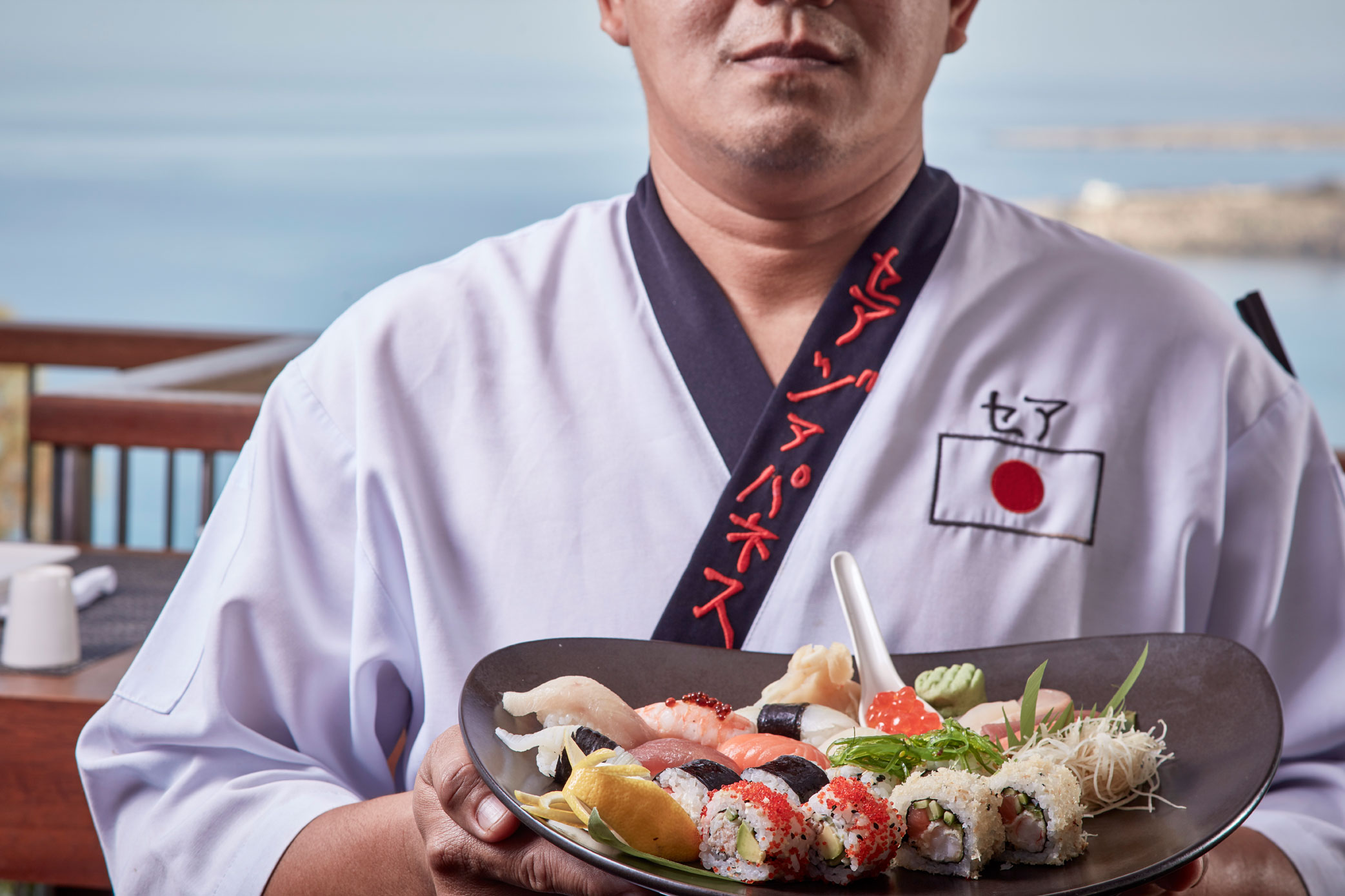 Umi Restaurant Japanese & Sushi Bar~ Grecian Park Hotel ~ Cyprus